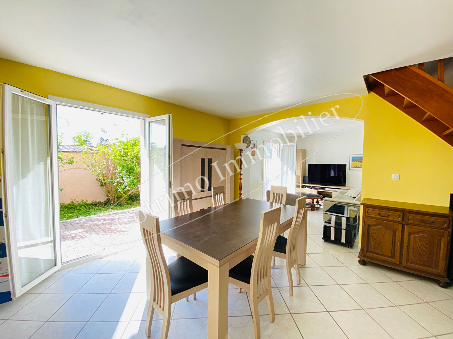 GENAS Maison 97m² hab avec 4 Chbres+jardin+garage