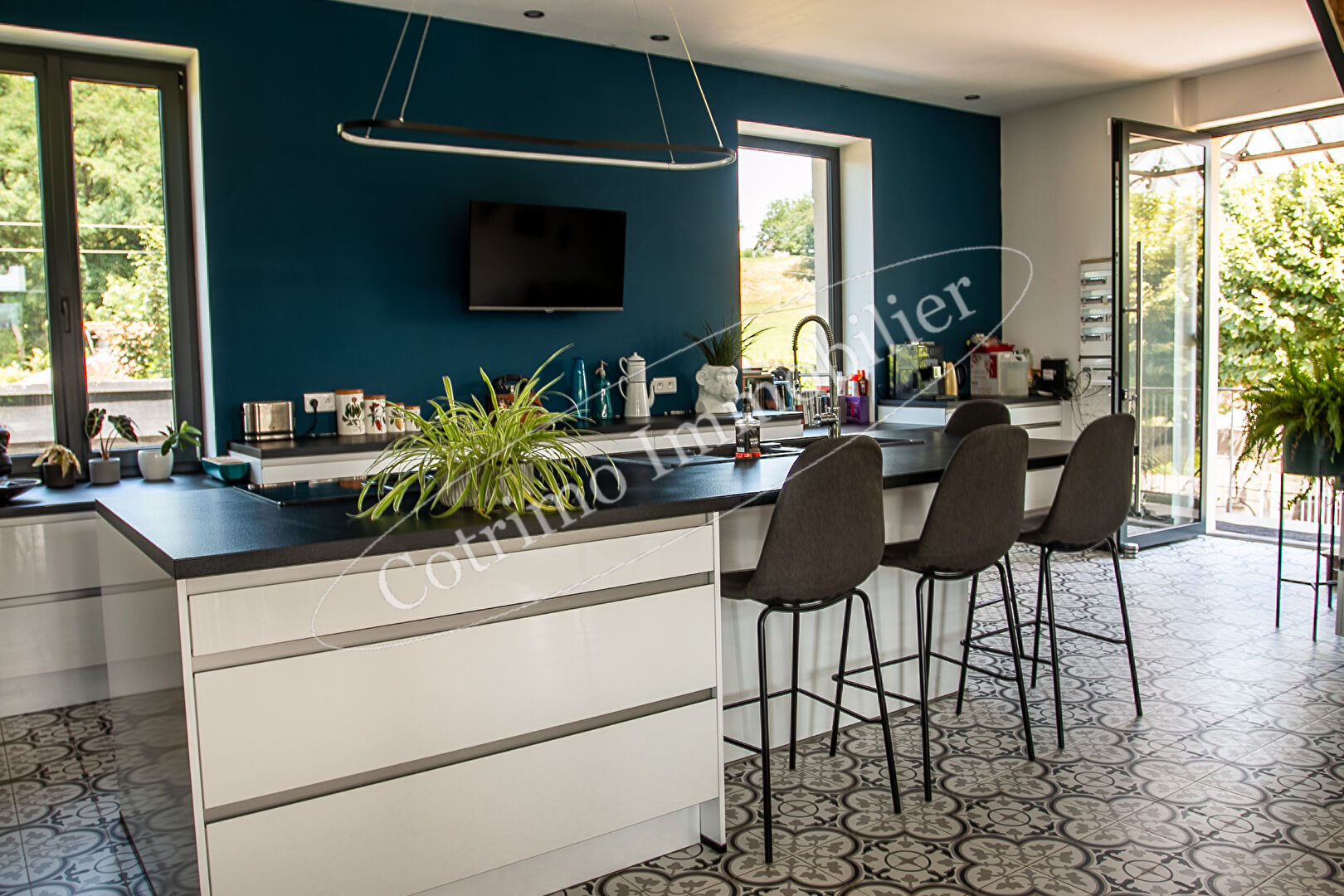 Photo Maison à Domessin 5 pièces 176 m²  3 chambres (possibilité 4) avec terrain et piscine image 4/6