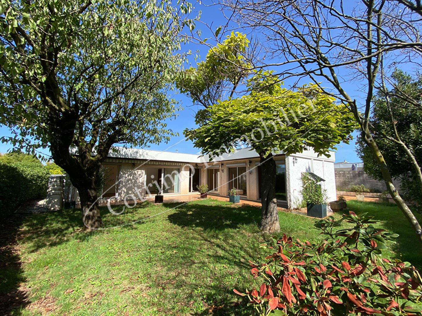 Maison plain-pied 110m² habitables +100m² +garage double