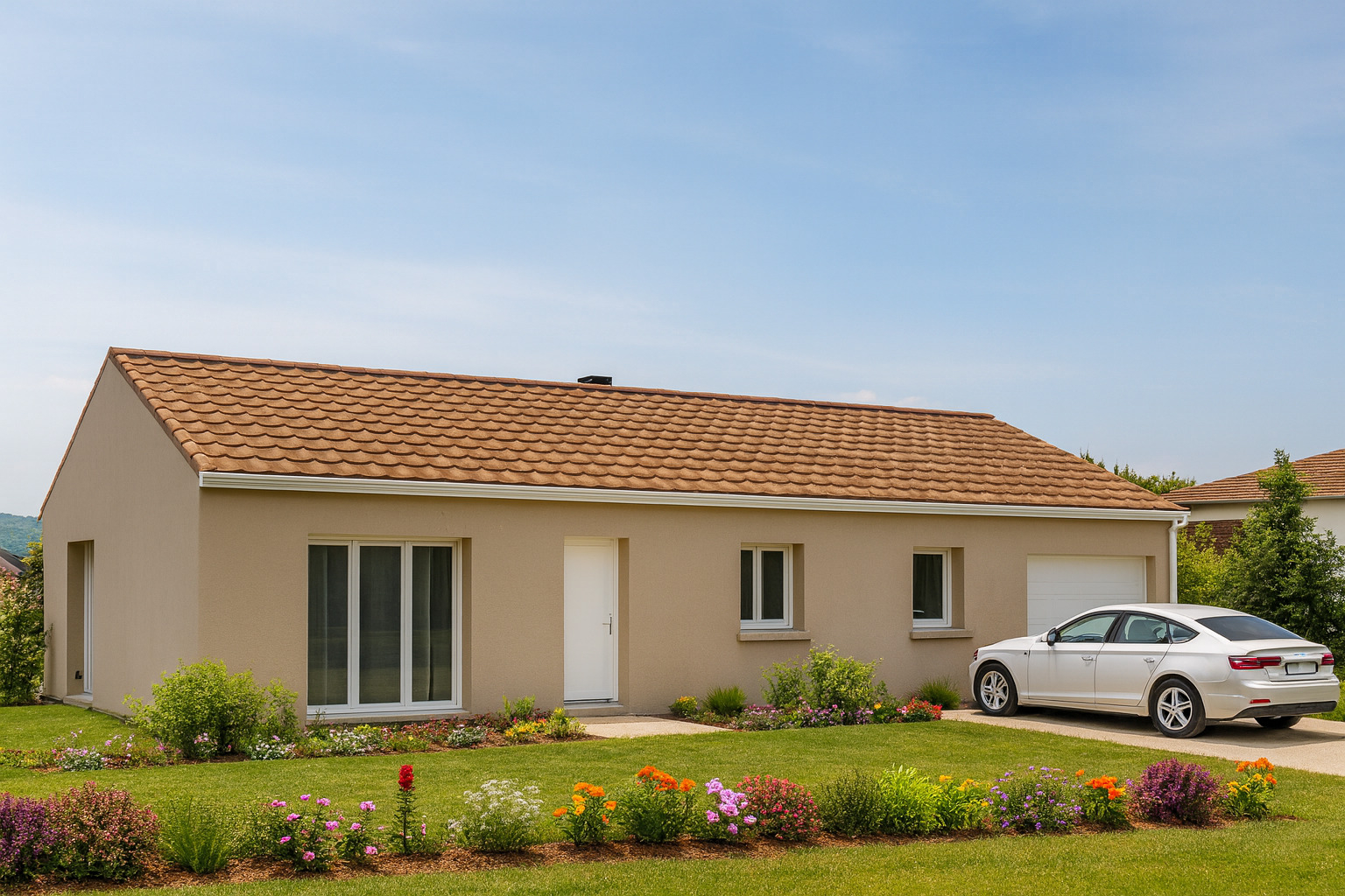 Photo GENAS Maison Plain pied 95m² sur Terrain 380m² envir. image 1/1