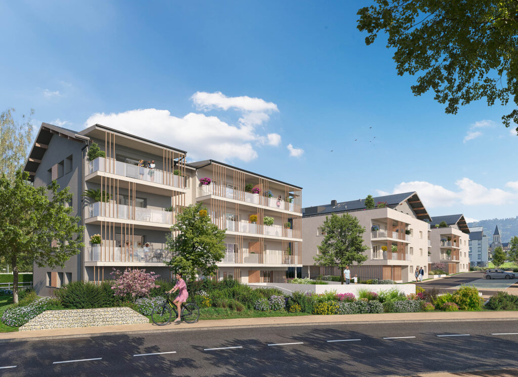 Appartement T2 39m² avec balcon de 5m²