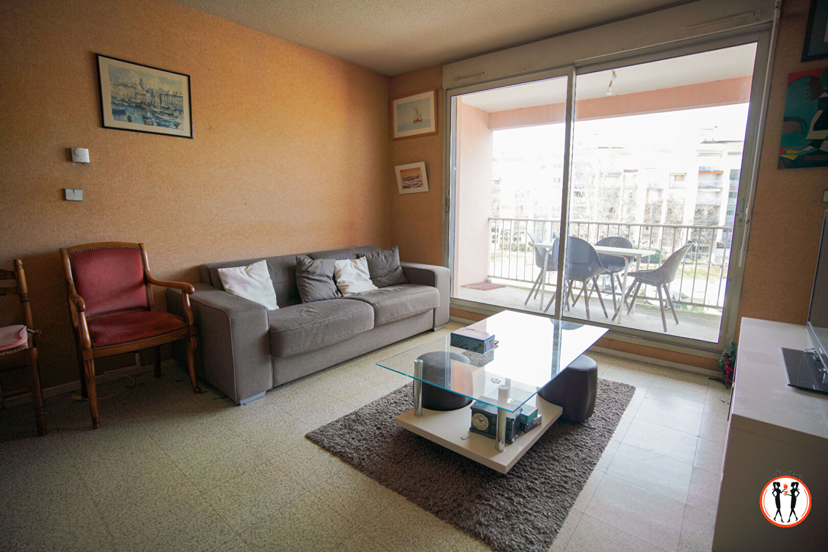 Photo T4 88m2 Vue sur le port de Ramonville image 3/6