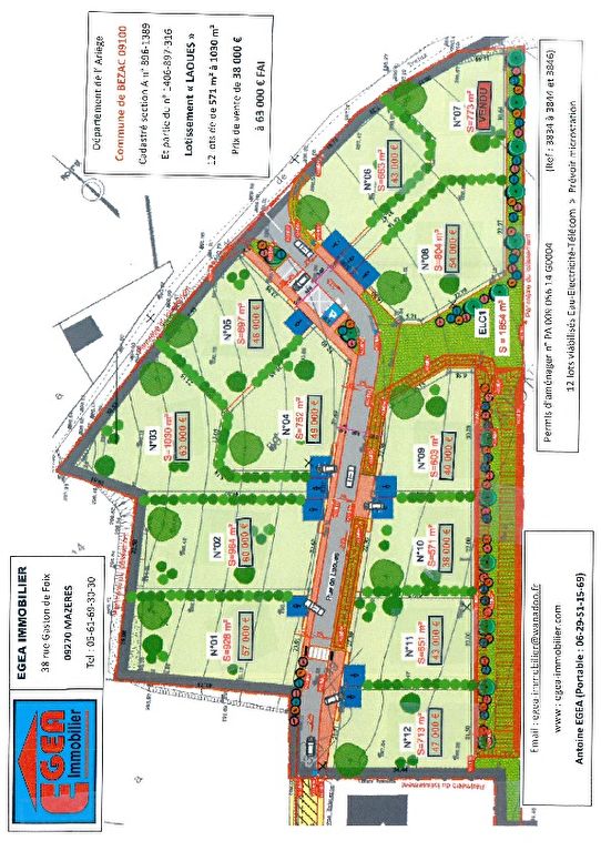 Photo GRAND TERRAIN EN ANGLE DE 1030 m2 image 6/6