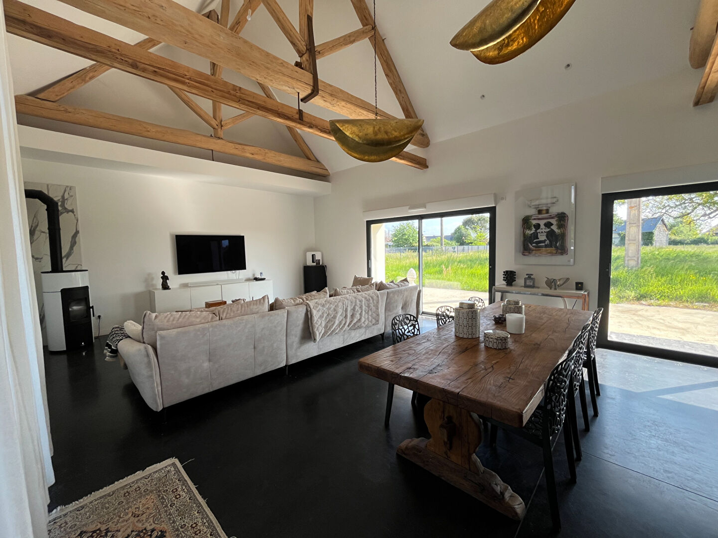 Photo Ancienne grange rénovée, 113m² à 15 minutes de TOURS image 2/6