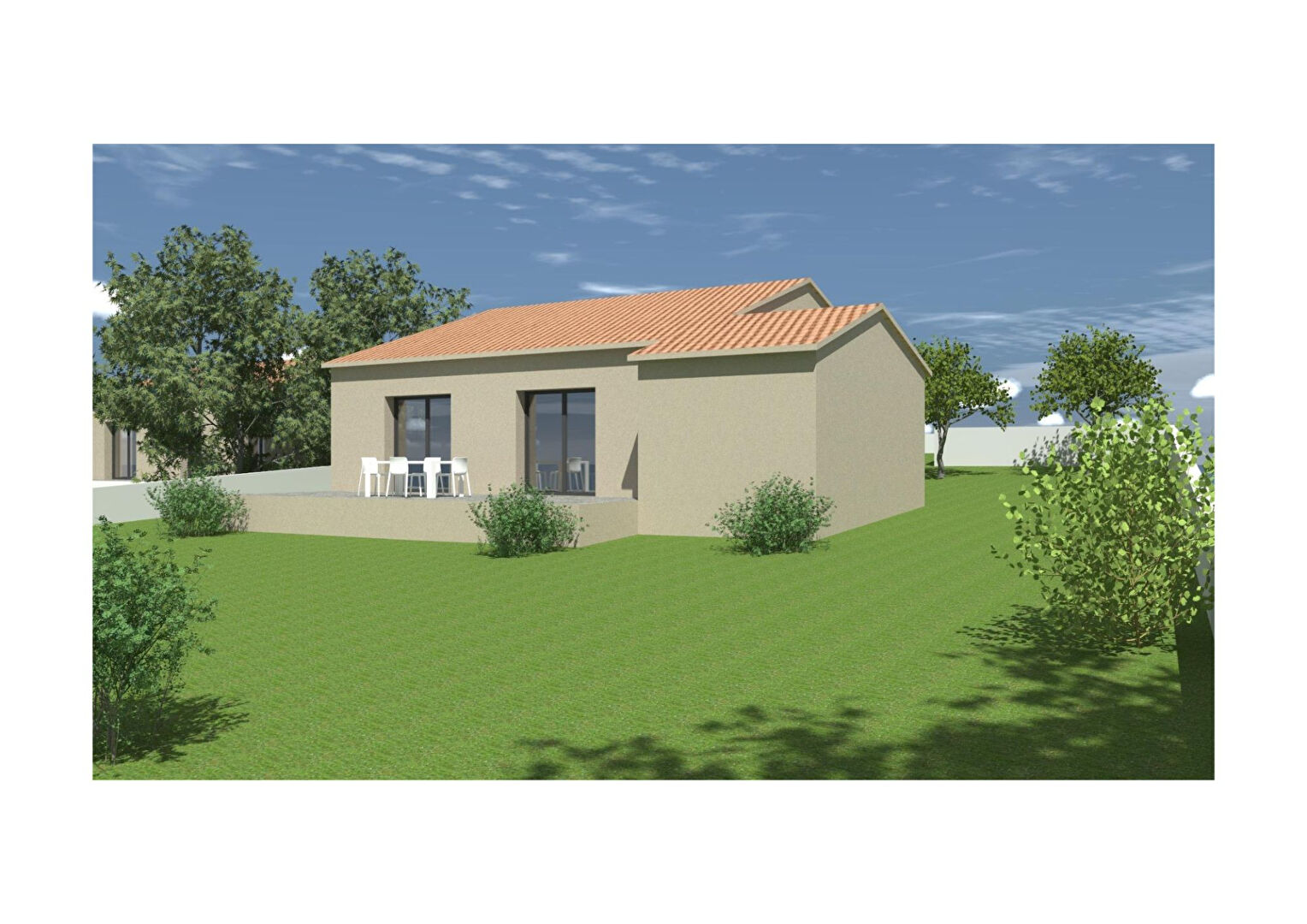 A VENDRE Poggio Mezzana Maison neuve t4+ terrain  854.70m²