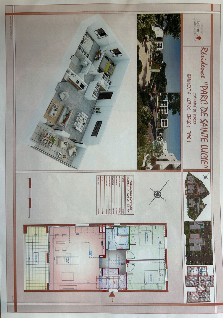 Photo Appartement F3 (70m²) à vendre à BORGO image 3/3