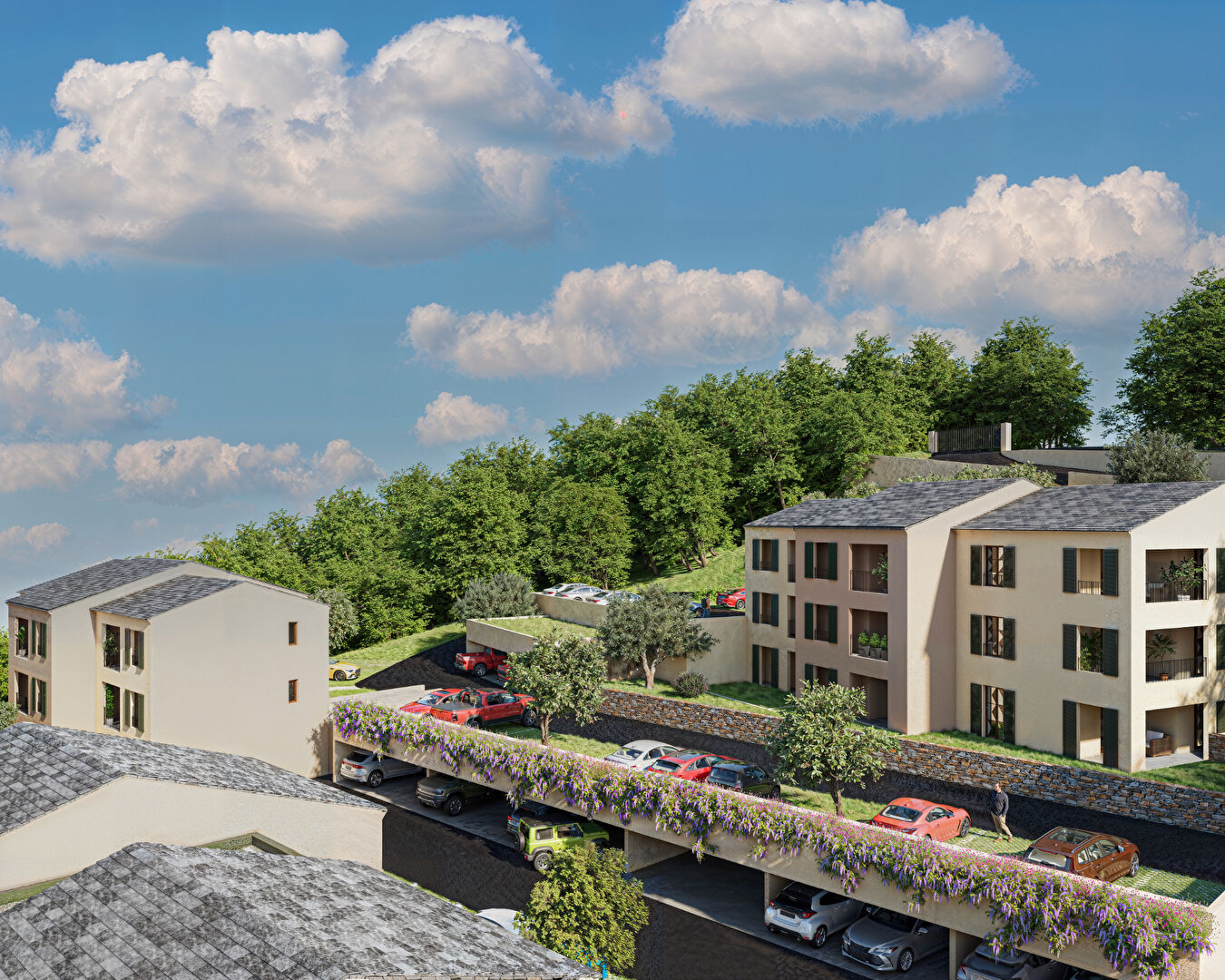 Vente Appartement 3 pièces avec jardin Vescovato