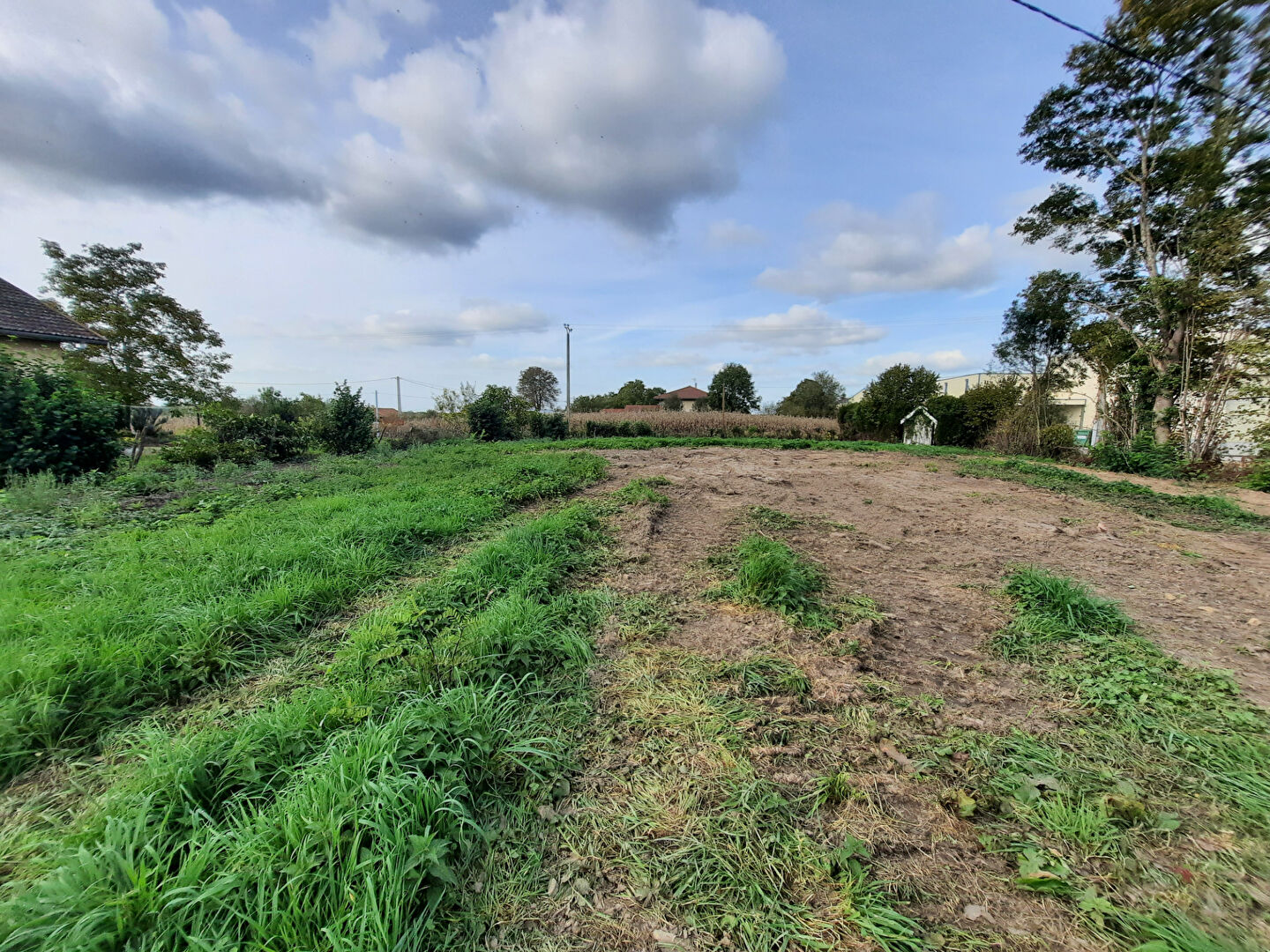 Parcelle hors lotissement de 573m²