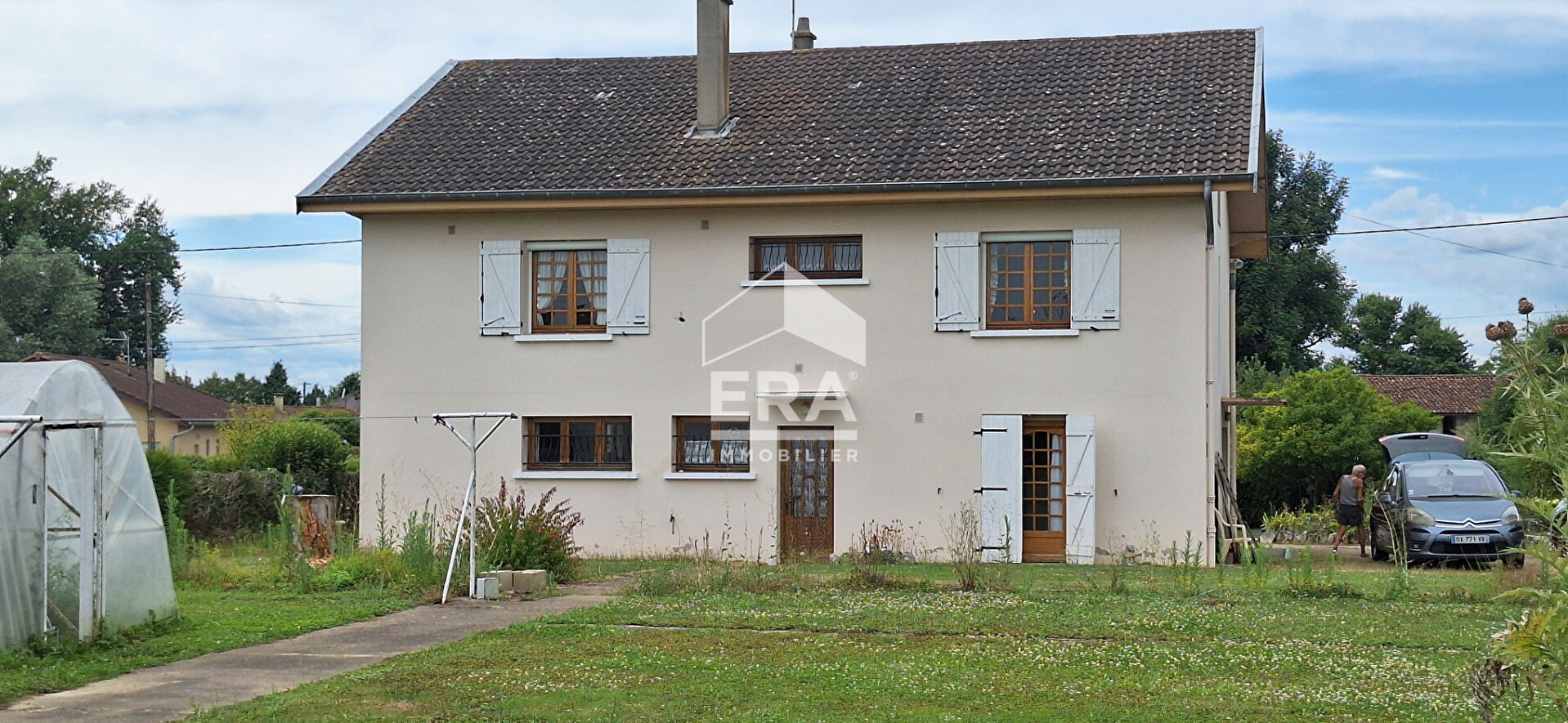 Photo Maison à vendre à Polliat  sur terrain de 2080m2 Référence 3476 image 2/6