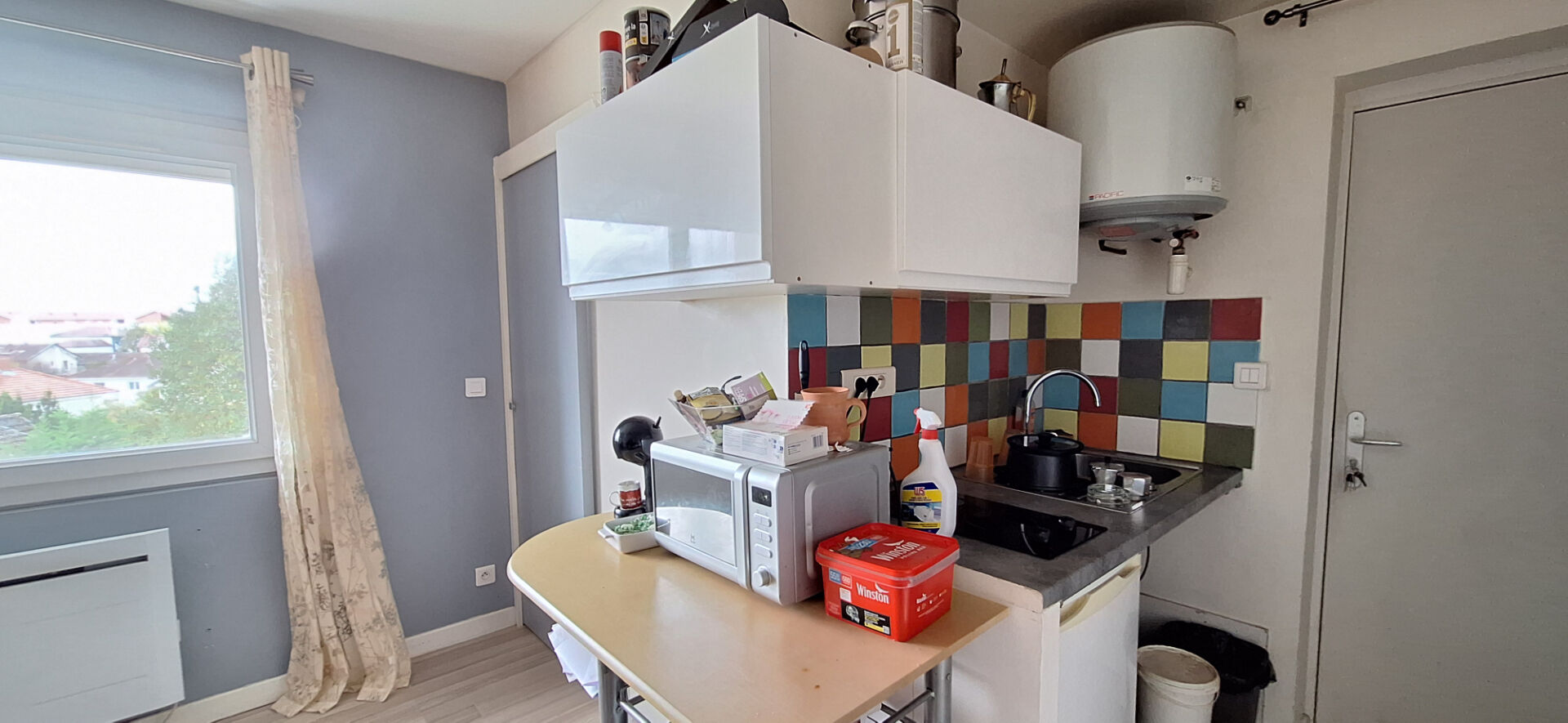 Photo Bourg En Bresse proche gare et commerces  appartement  T1 de  15 m2 ENVIRON + cave de 5 m2 image 5/6