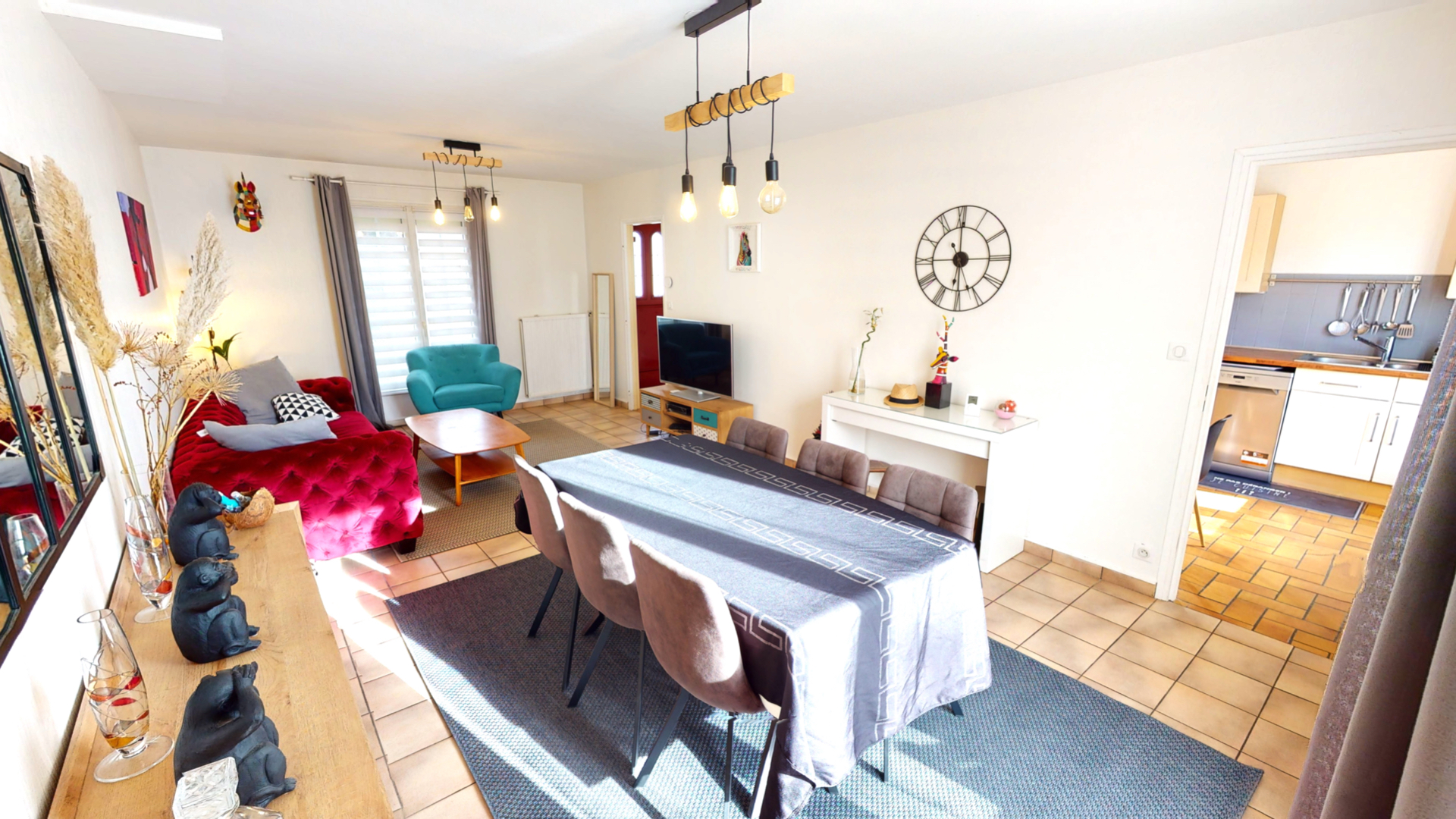 ENTRE CAEN ET LA MER - Maison, 4 chambres avec jardin exposé SUD.