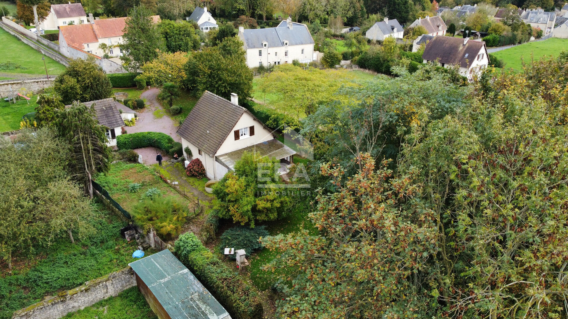 Photo Terrain de plus d'un hectare avec dépendances ? Environnement rare à Thue-et-Mue, entre Caen et Bayeux image 6/6