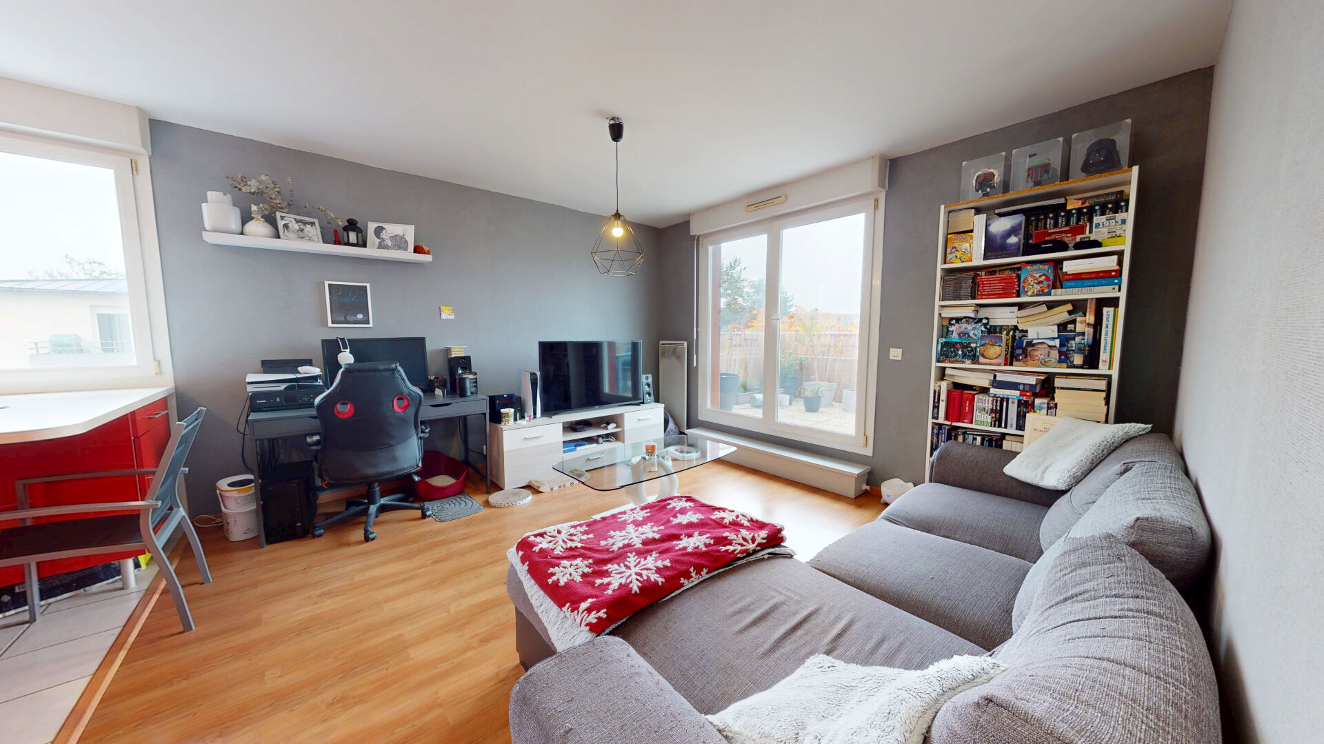 Photo Appartement F2 43m2 - dernier étage - terrasse de 20m2 image 3/6