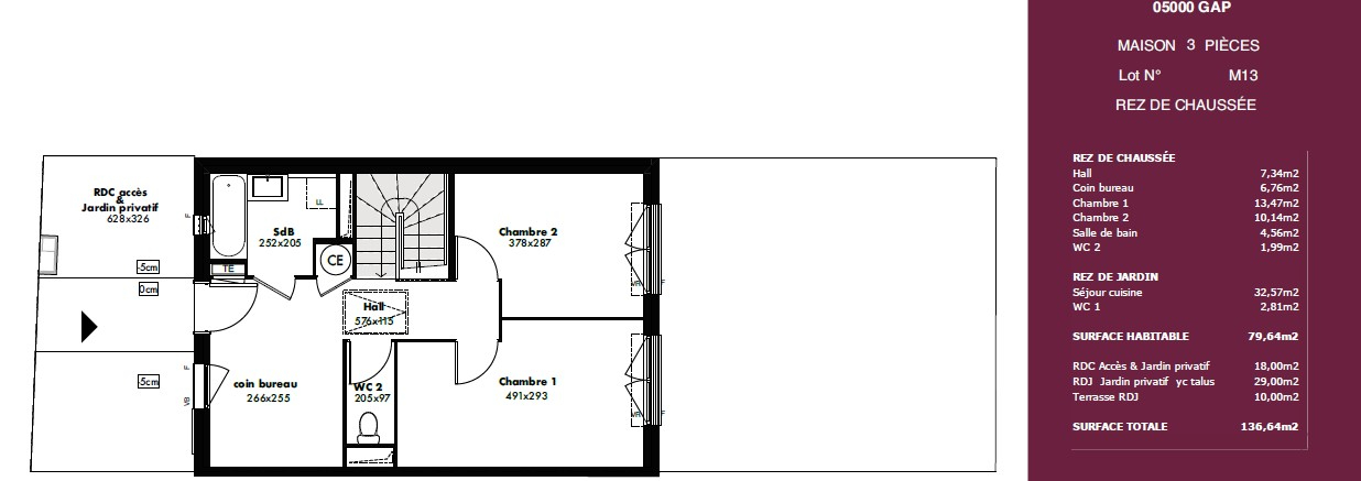 Photo Maison Gap T3 79.64 m² image 3/4