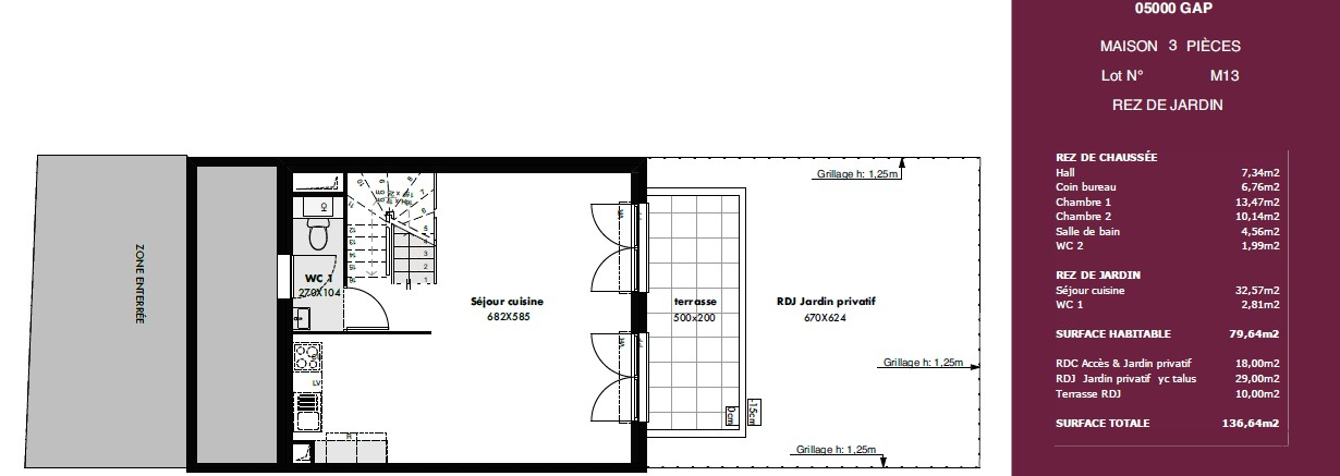 Photo Maison Gap T3 79.64 m² image 4/4