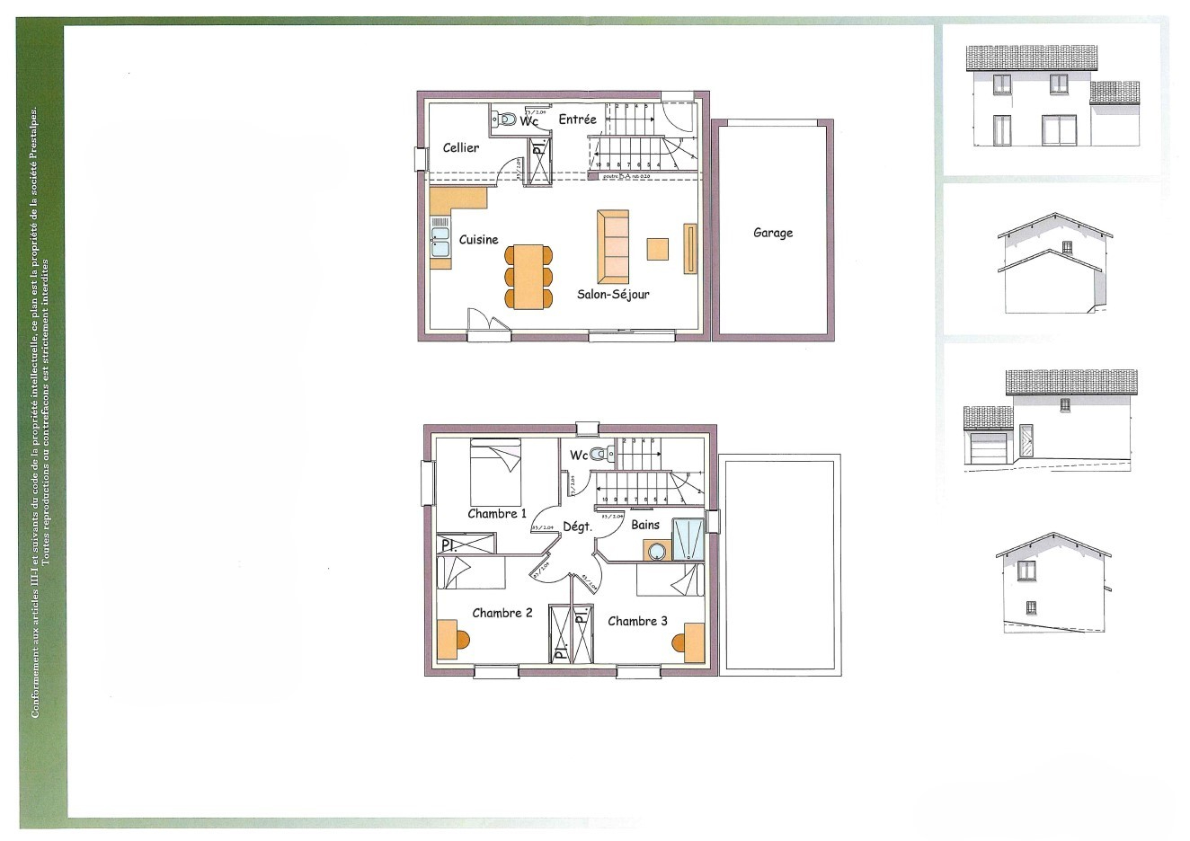 Photo Maison neuve à construire + terrain à Gap 83 m2 image 4/4
