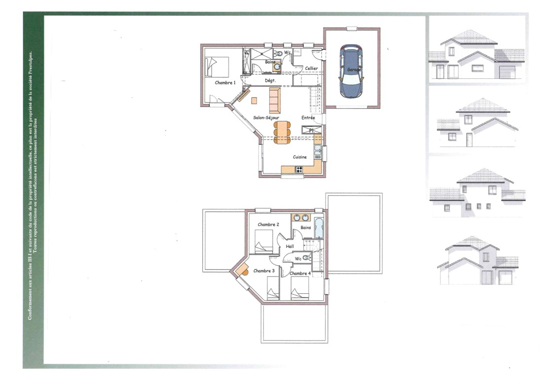 Photo Maison neuve à construire + terrain à Gap 103 m2 image 3/3