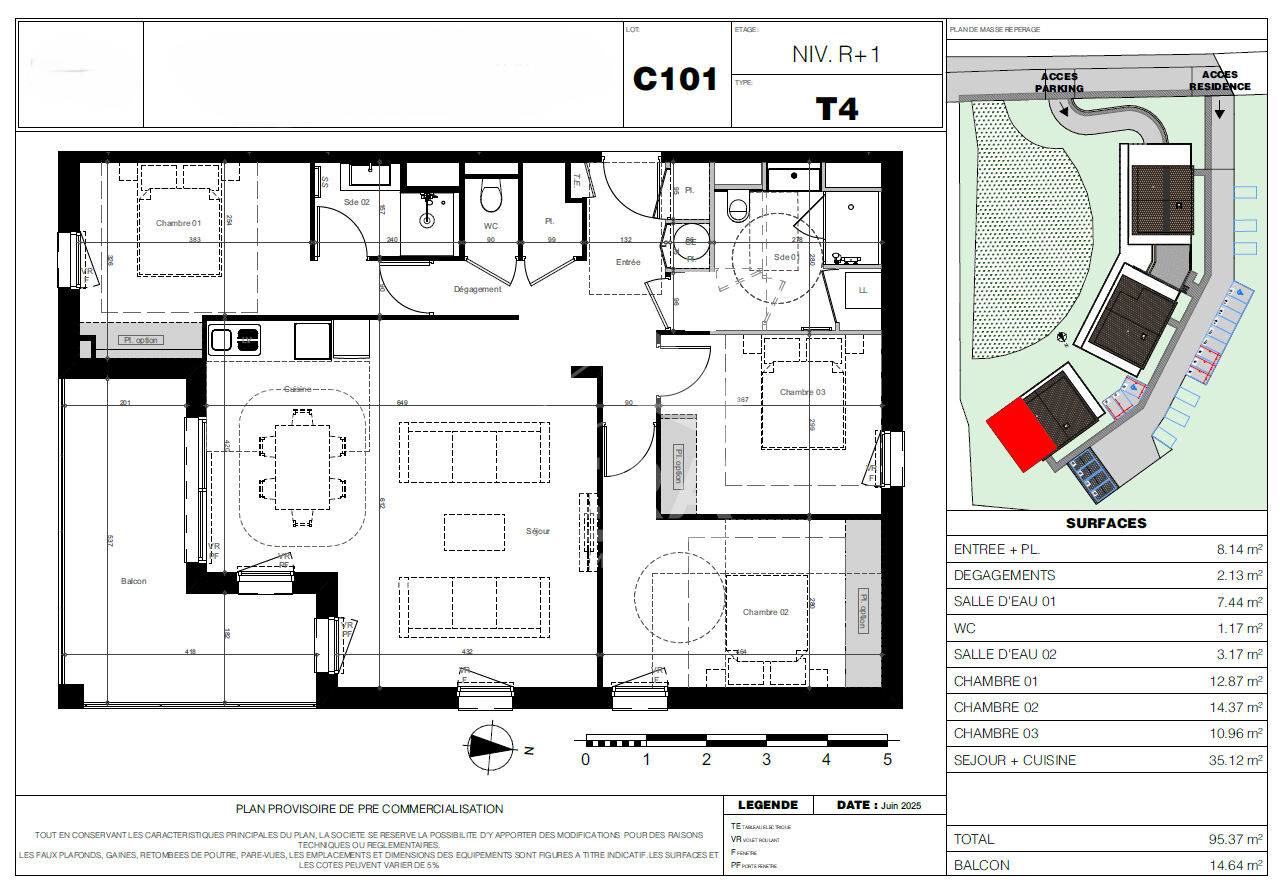 Photo Programme neuf à GAP (T4 de 95.5m²) image 2/3