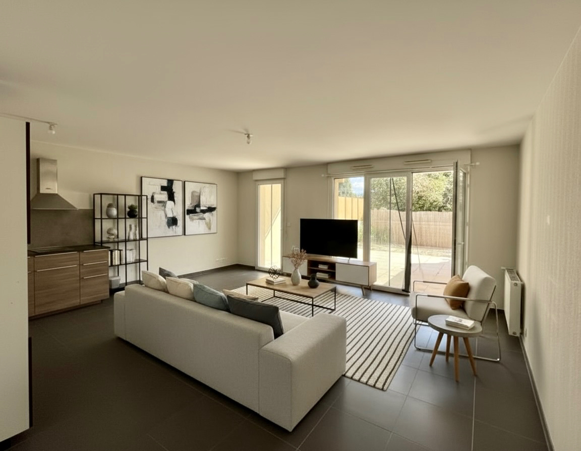 Duplex l'Union 74 m2 avec jardin + parking