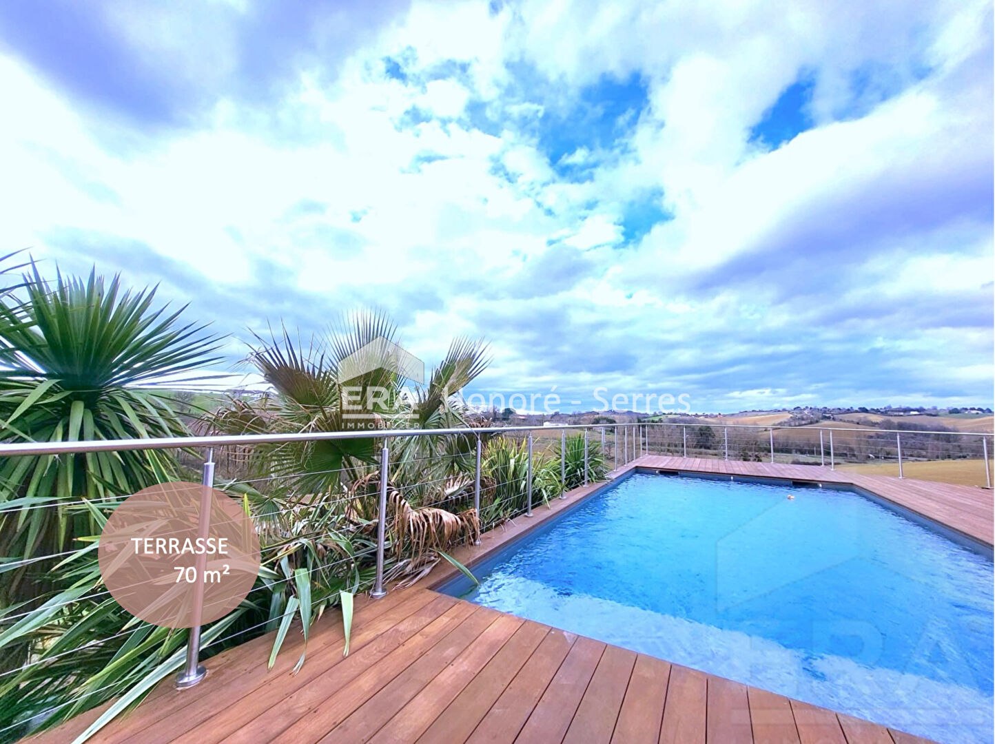 VILLA T5  VUE PANORAMIQUE  _ VERFEIL