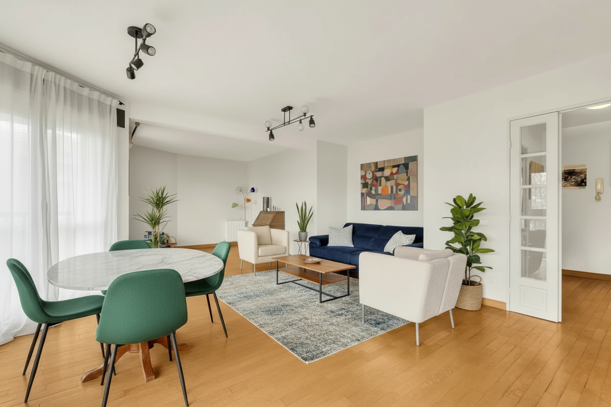 Photo Grand T3 lumineux, Parking, local à vélos & cave Toulouse centre image 1/4