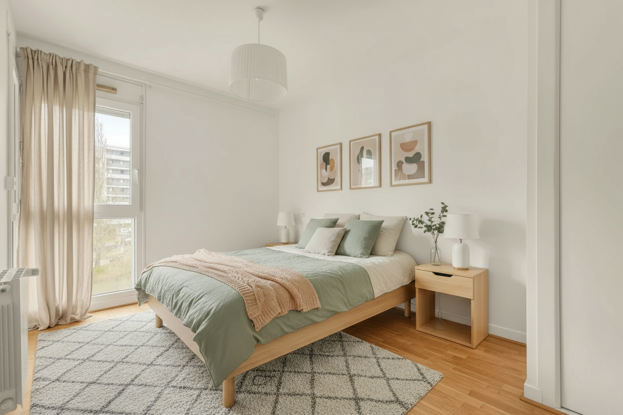 Photo Grand T3 lumineux, Parking, local à vélos & cave Toulouse centre image 3/4