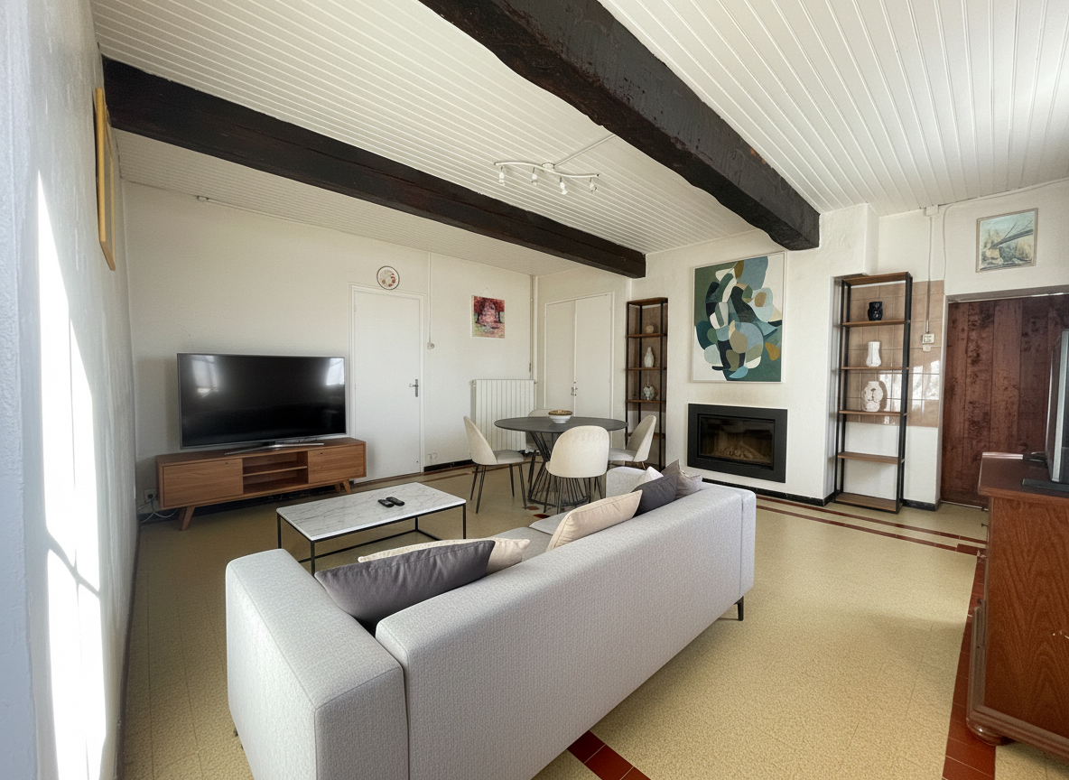 Ferme avec dépendances et grand terrain à Longages