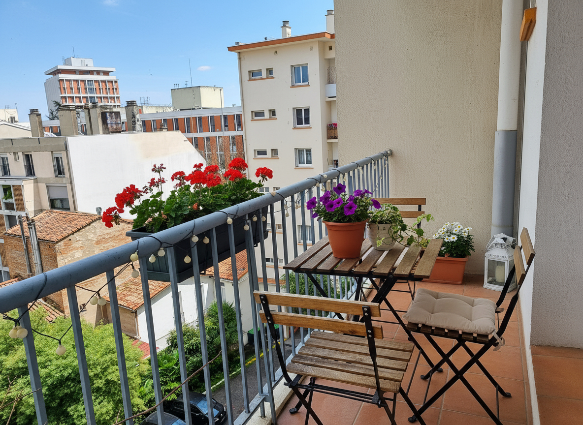Photo Appartement T3bis avec balcons et parking image 3/6