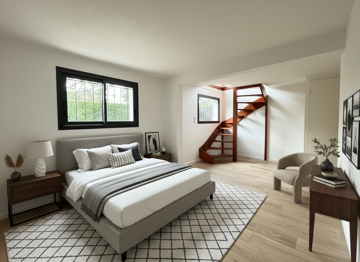 Photo Duplex l'Union 3 pièces 78 m2 Jardin et Garage image 5/6