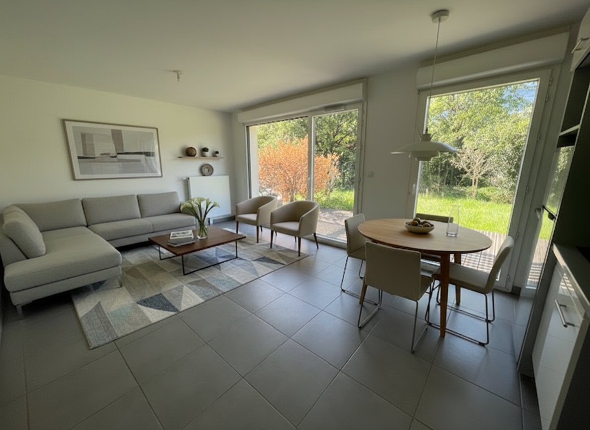 Appartement T3 63m² Jardin terrasse et double parking Toulouse