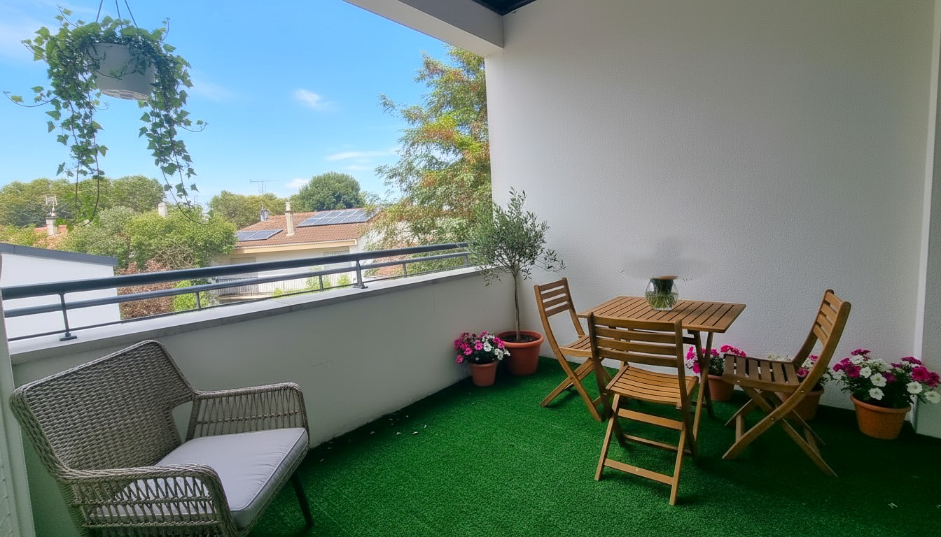 Photo T2 avec terrasse et parking image 3/6