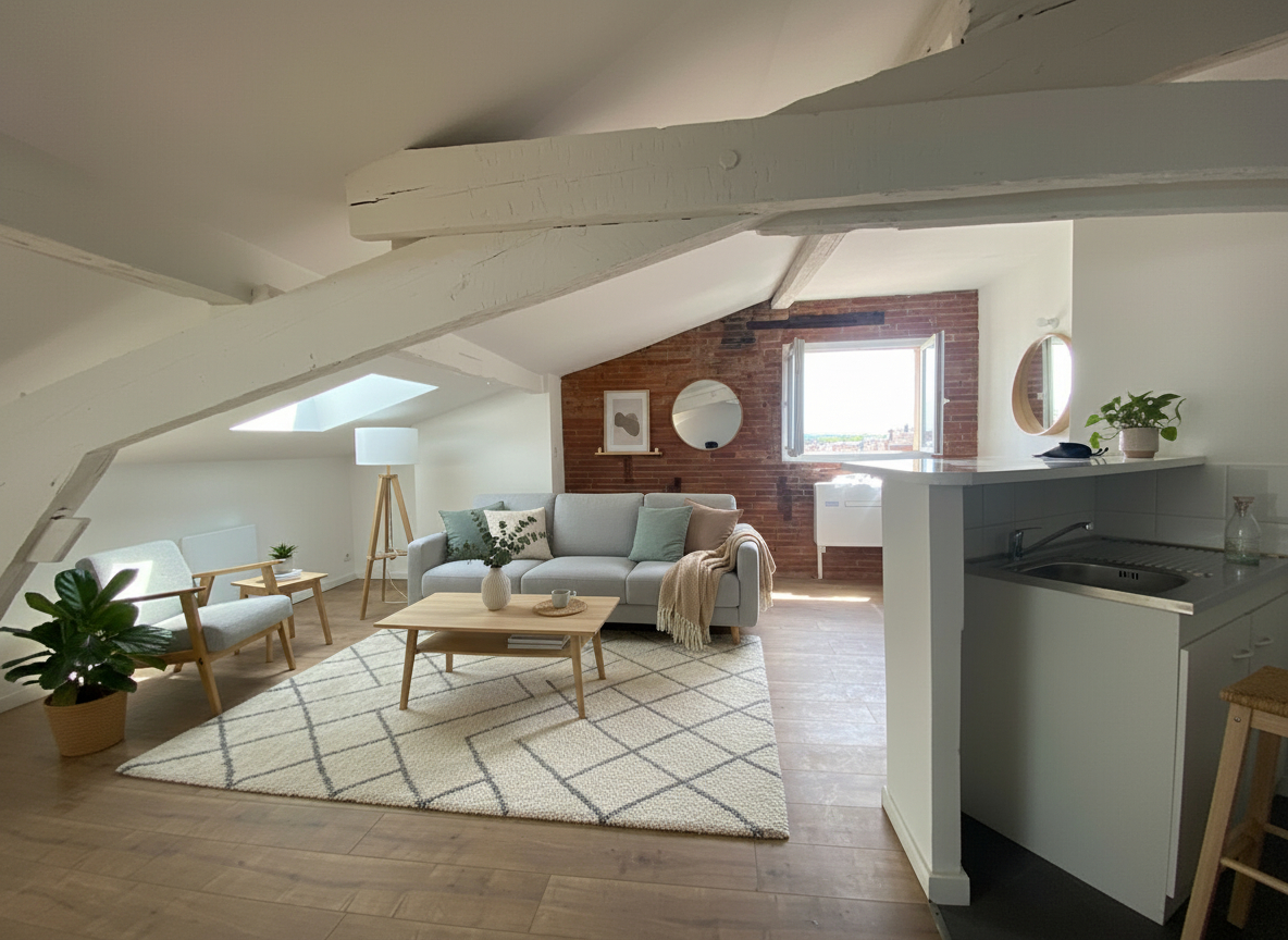 Appartement Toulouse SAINT AUBIN 2 pièce(s) 40m2