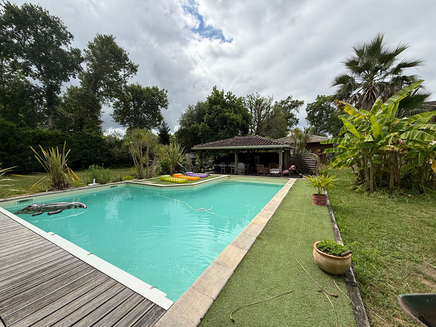 Photo Benesse Maremne : Bâtisse à rénover sur un terrain de 2500m² image 2/6