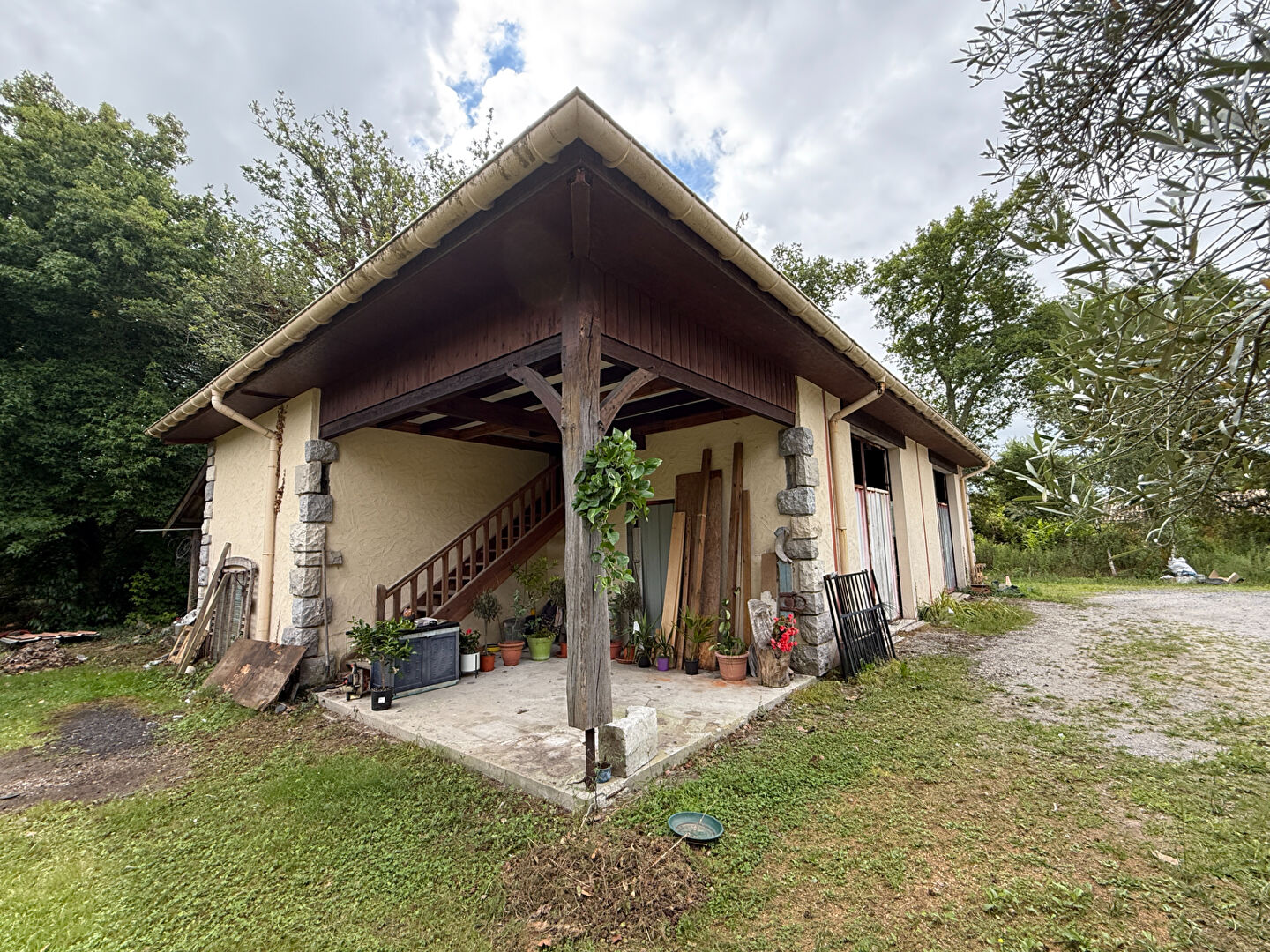 Photo Benesse Maremne : Bâtisse à rénover sur un terrain de 2500m² image 3/6