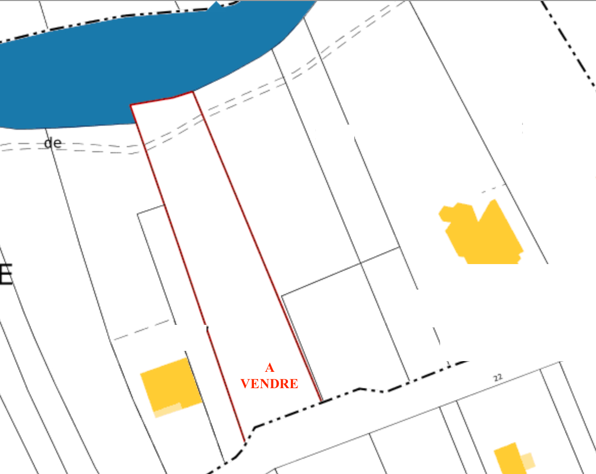 Photo Terrain Constructible Fontaine Le Port 966 m2 image 2/2