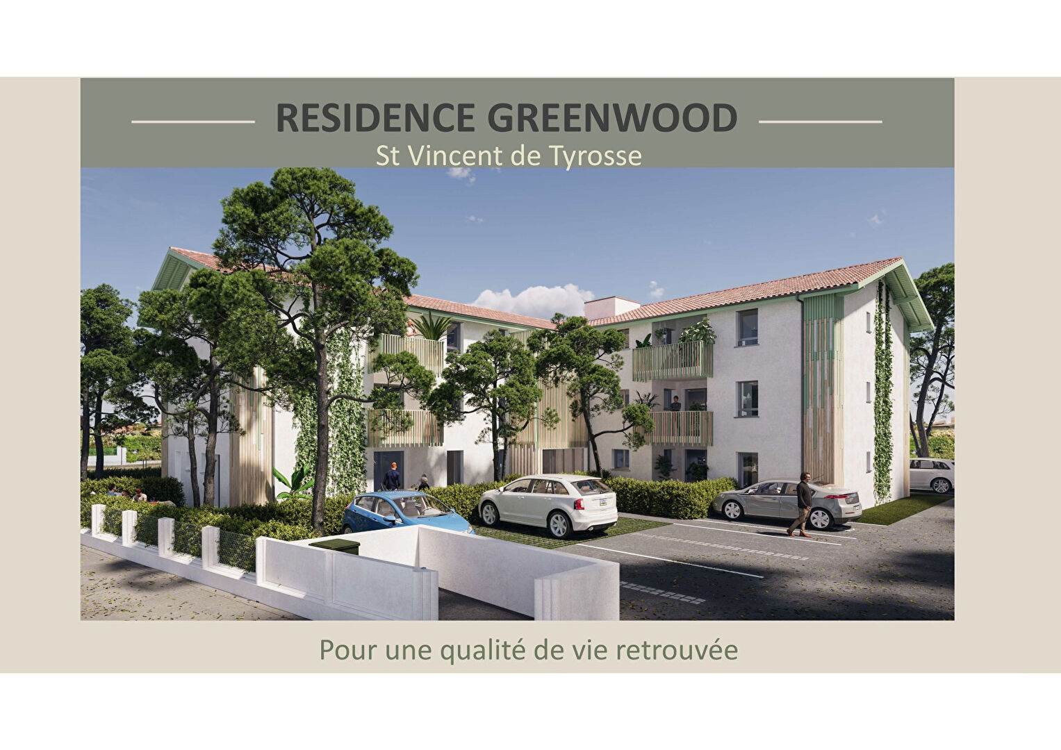 PROGRAMME NEUF. Appartement Saint Vincent De Tyrosse 2 pièce(s) 43.8 m2