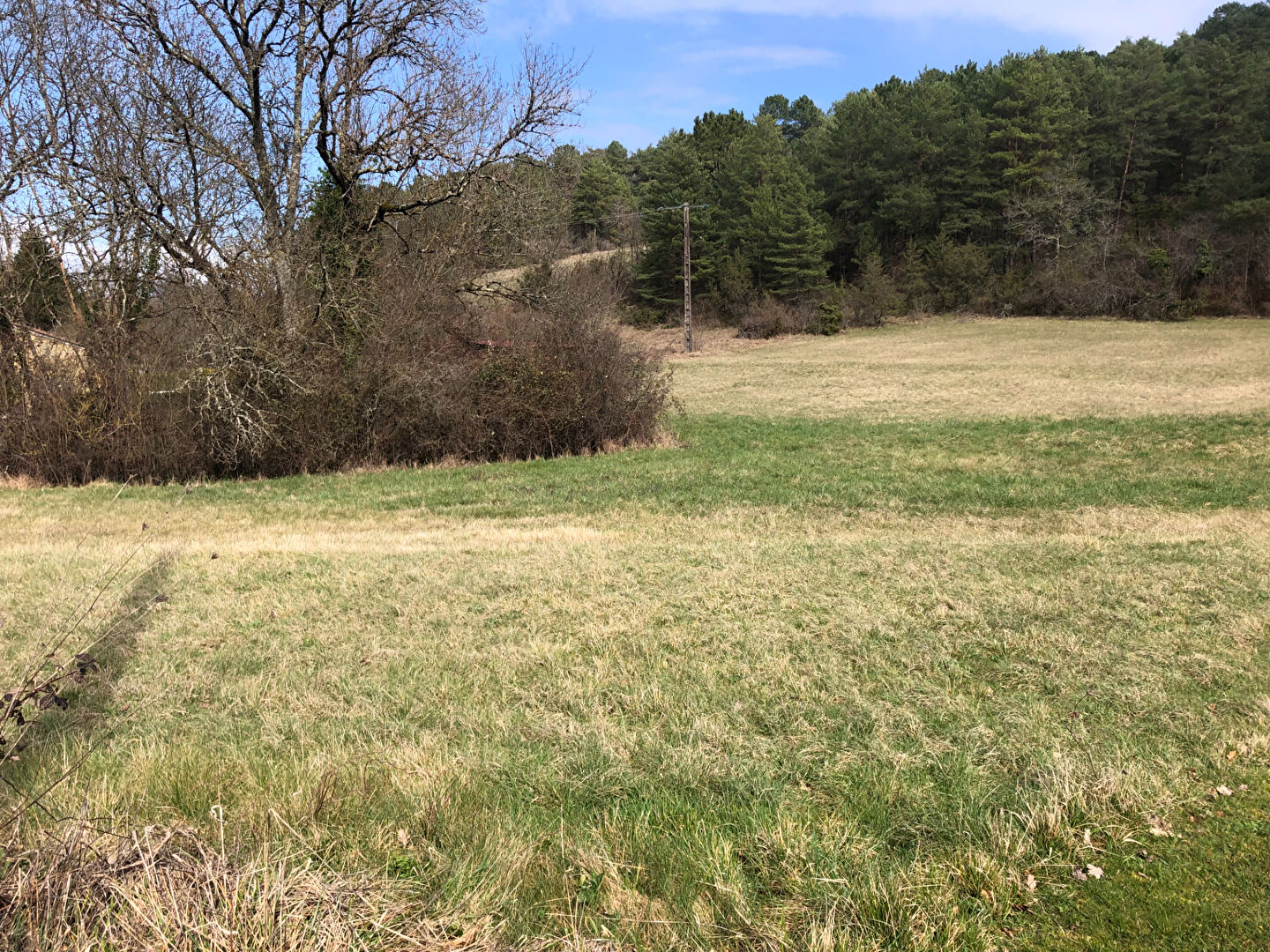 A vendre TERRAIN CONSTRUCTIBLE  sur la commune de MONTREM (24110)