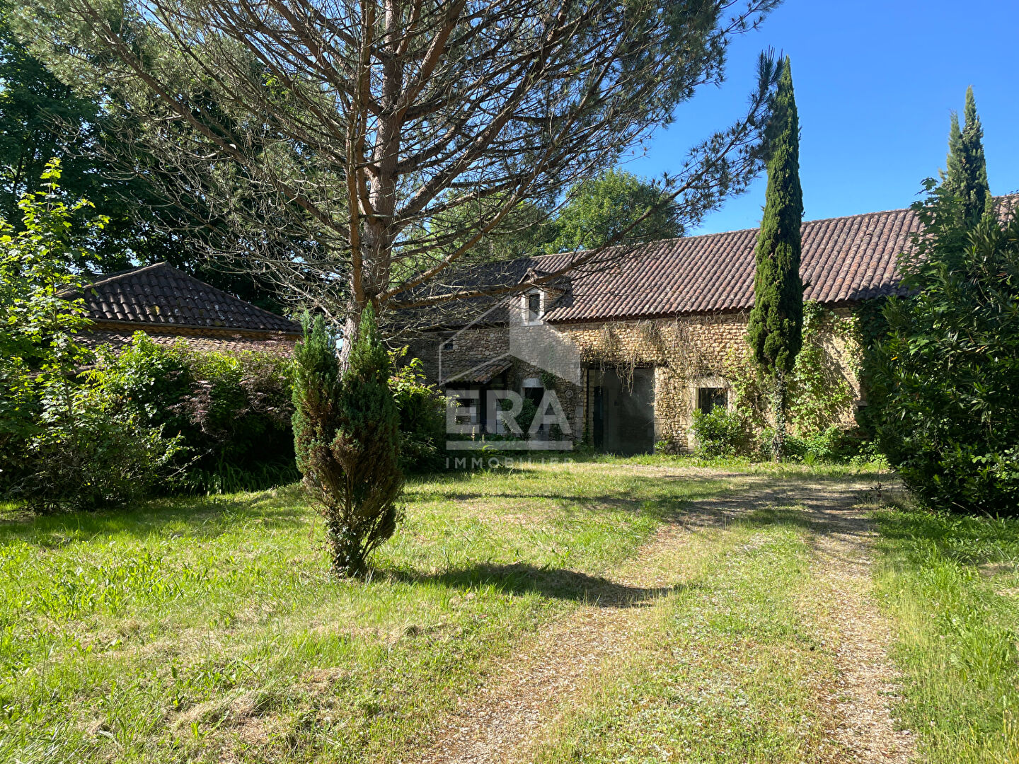 Photo À VENDRE - AUTHENTIQUE MAISON EN PIERRE À SAINT-MICHEL-DE-VILLADEIX ! image 3/6