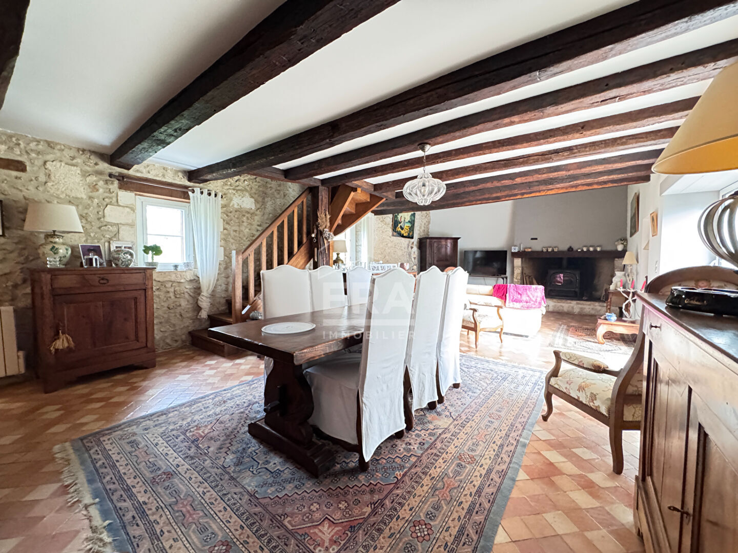 Photo A VENDRE MAISON ANCIENNE DE TYPE 4 AVECDEPENDANCES ET 14.507M² DE TERRAIN image 4/6
