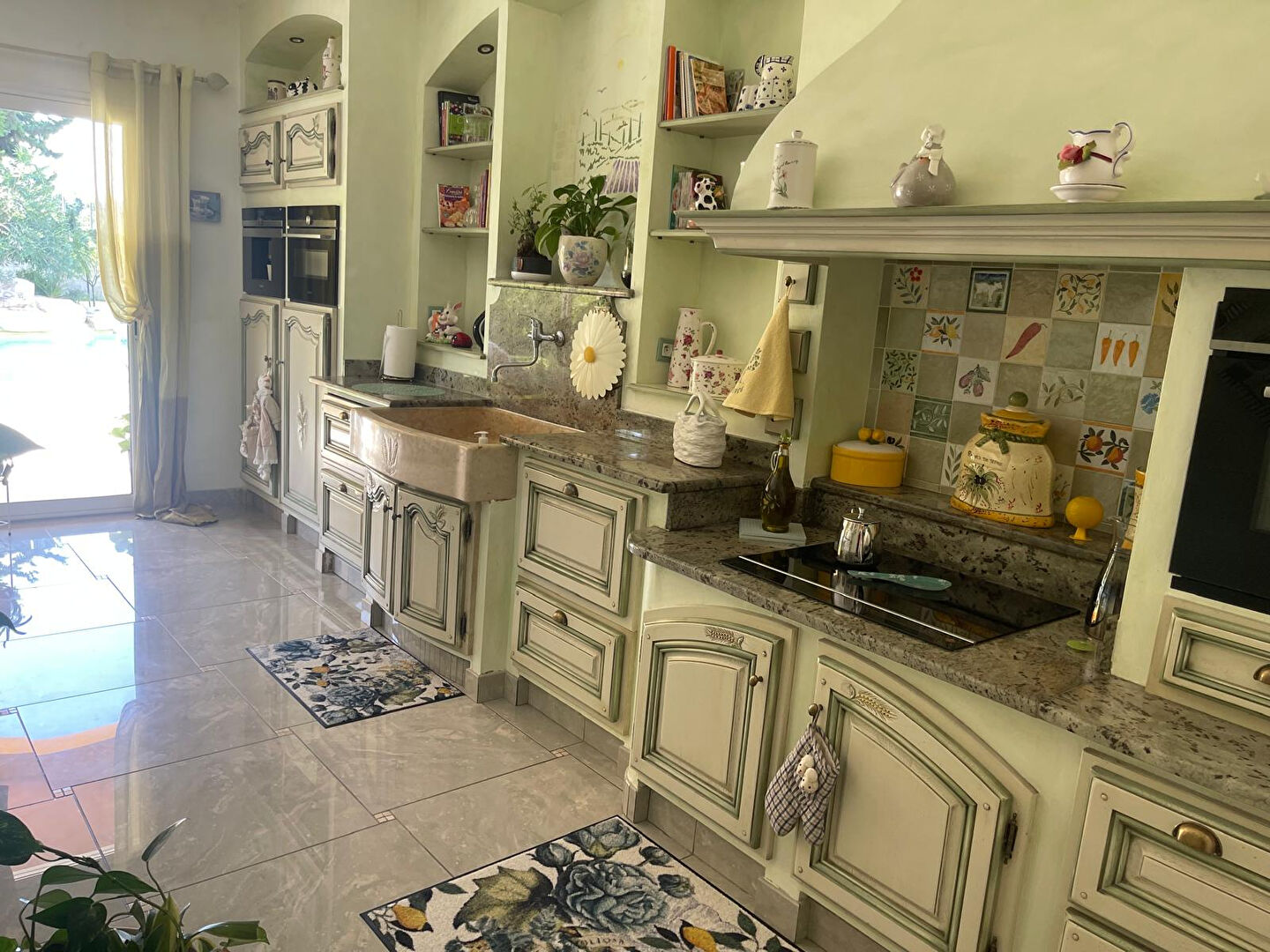 Photo EXCLUSIVITE AU THOR - PROCHE L'ISLE SUR LA SORGUE ET AVIGNON - MAISON A VENDRE + TERRAIN A BATIR CONSTRUCTIBLE - TERRAIN 1500 M² image 3/6