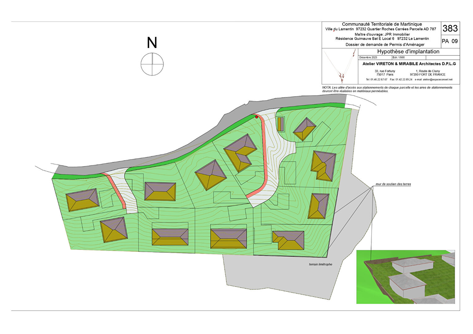 Terrain Le Lamentin 513,19 m2