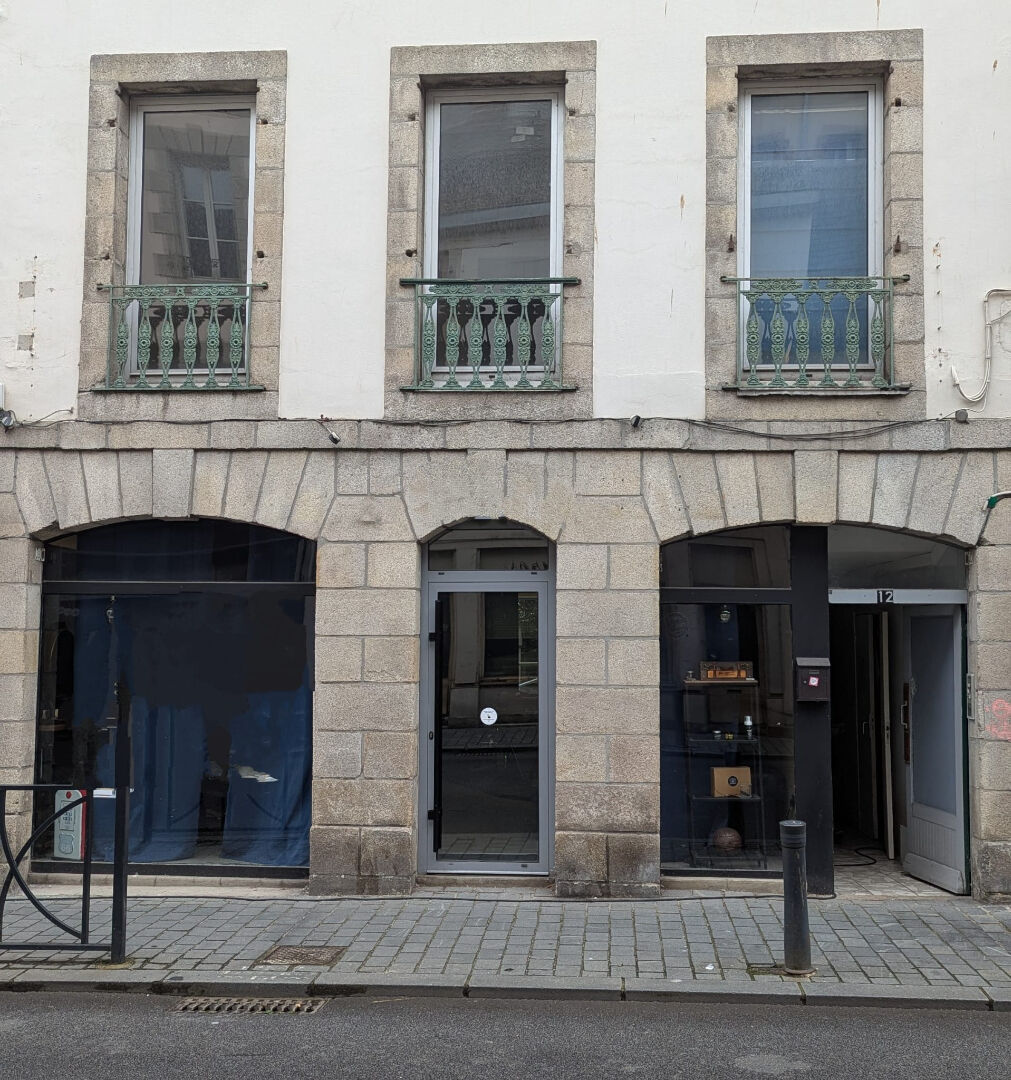 Morlaix : situation idéale pour ce local commercial de 50 m2