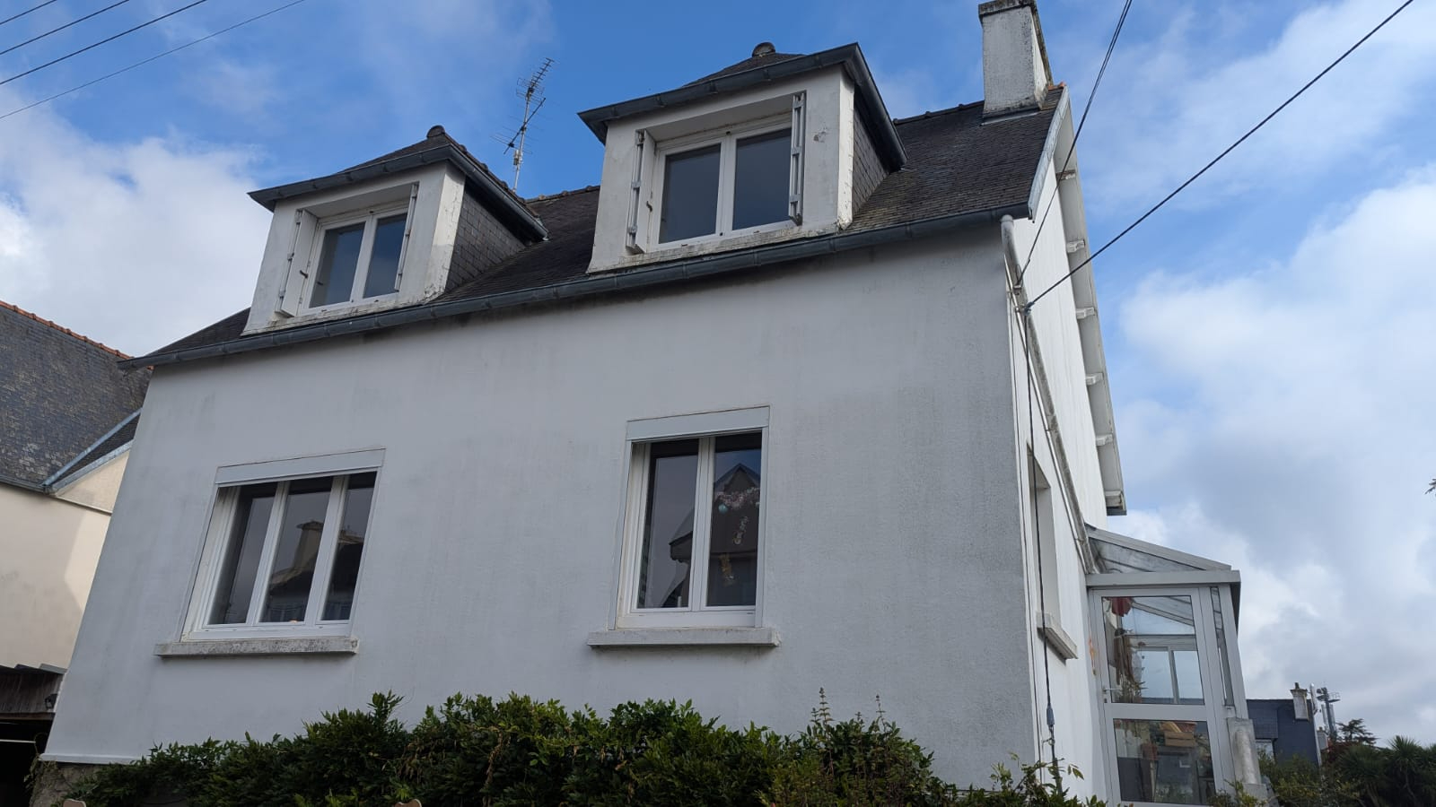 MORLAIX : maison 4 chambres avec jardin - quartier hôpital