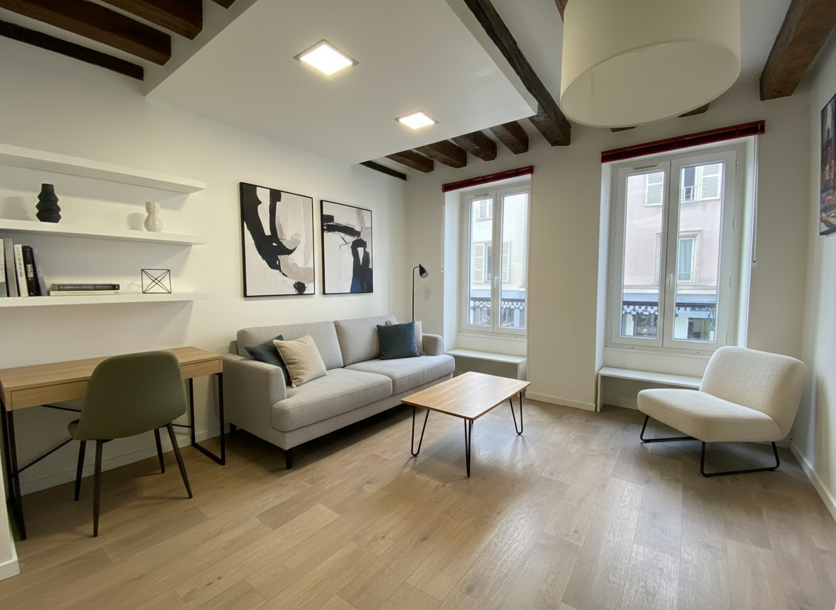 Appartement Chartres 1 pièce(s) 19 m2