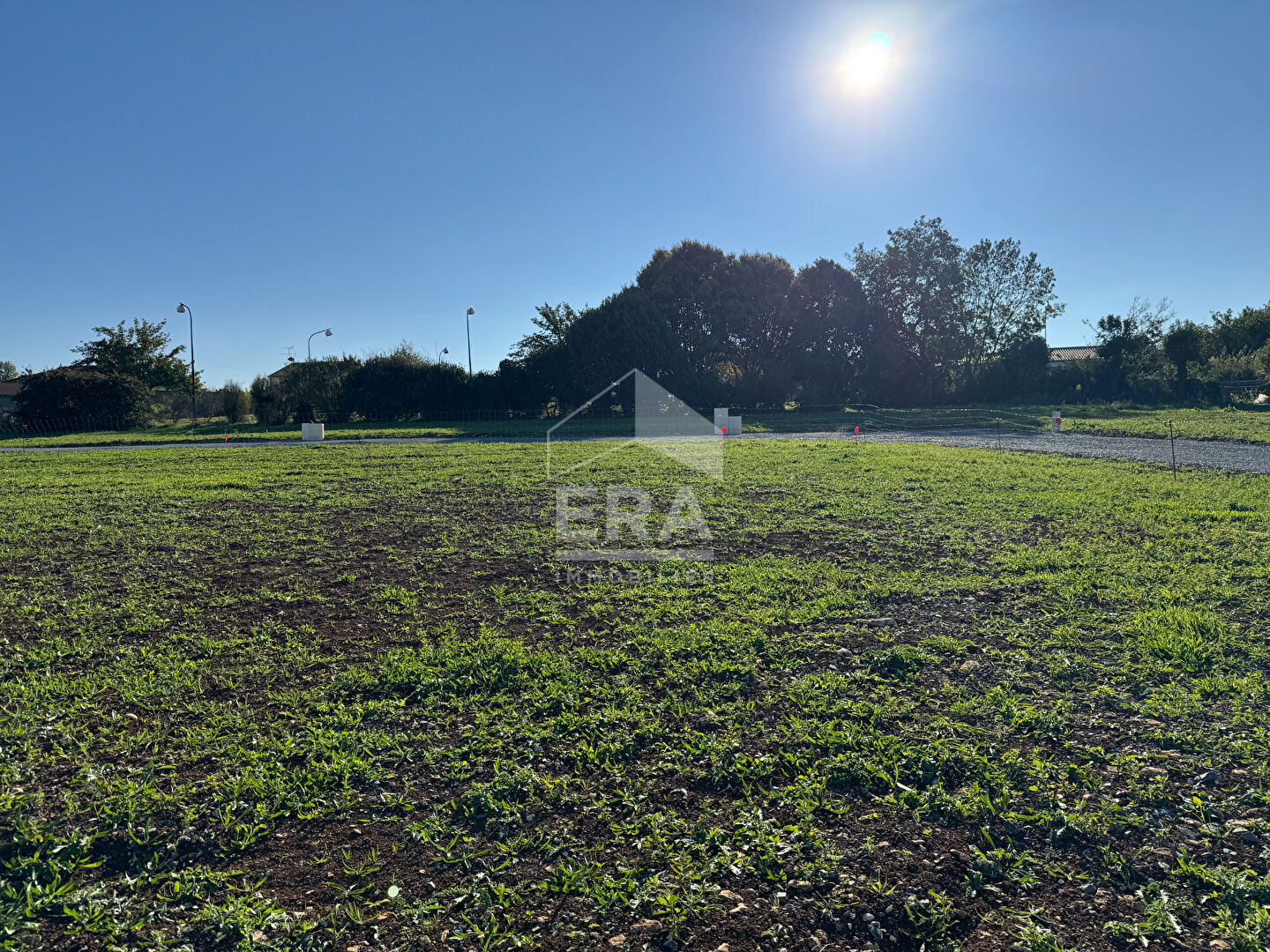 Terrain 372 m² libre de constructeur à Chauray