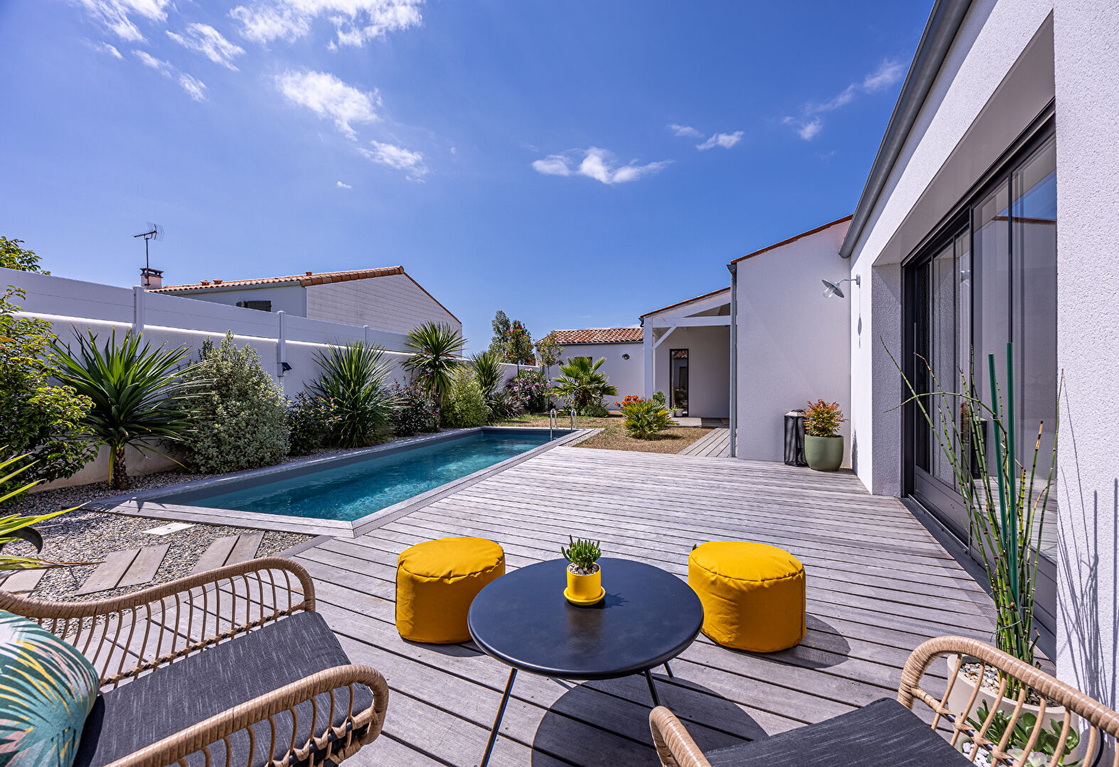 Magnifique Villa Marsilly jardin piscine