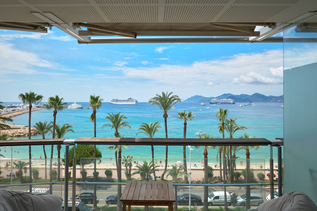 Photo APPARTEMENT 3P - CANNES CROISETTE - VUE MER 180° image 4/6