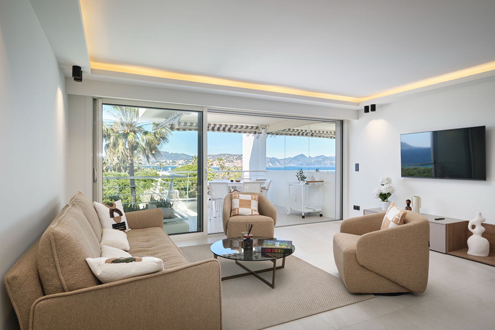 Photo APPARTEMENT 4P - CANNES CROISETTE - VUE MER image 3/6