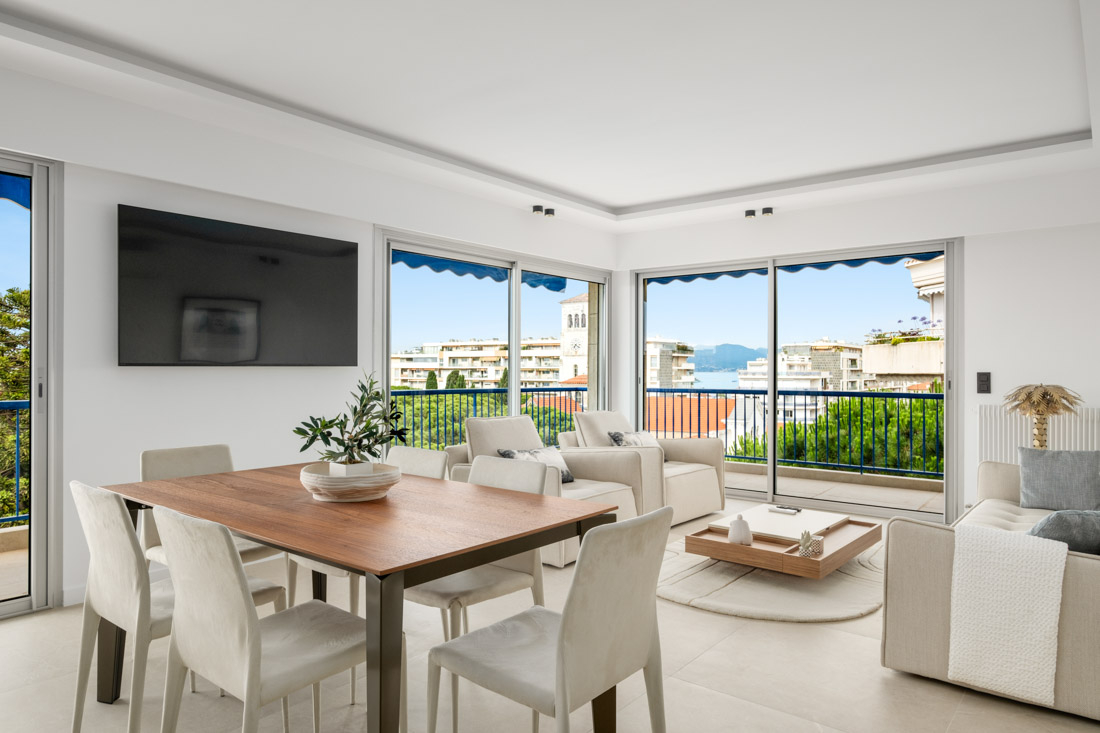 basse Californie, 4 pièces 91 m2, vue mer