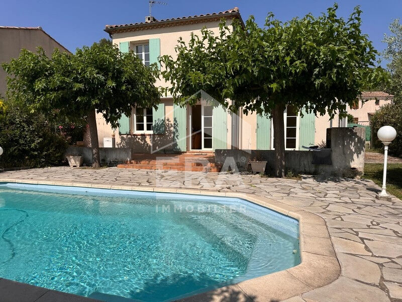 A VENDRE 13360 ROQUEVAIRE MAISON TYPE 4 DE 86 M² GARAGE PISCINE  SUR 500 M²  DE JARDIN